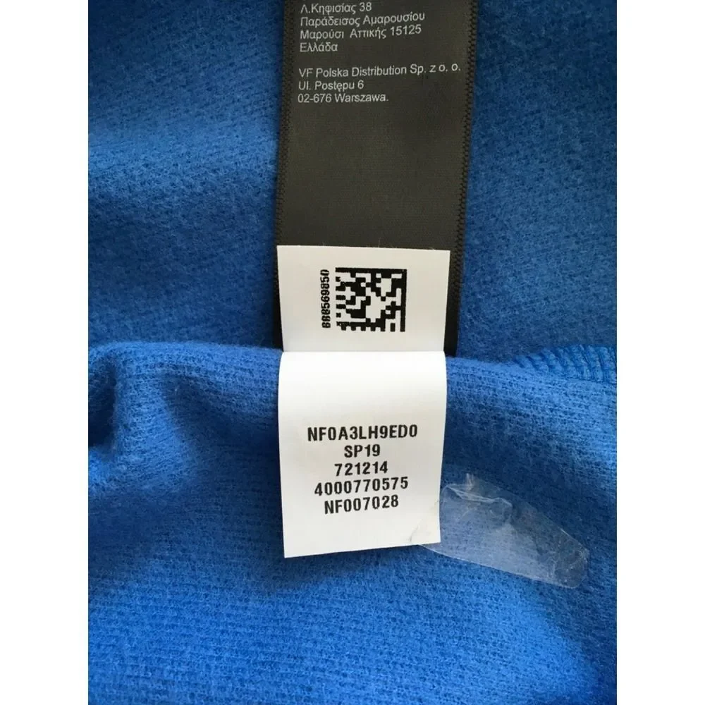 The North Face Mens L Blue Canyon Flats Fleece Jacket NF0A3LH9 US Squash Center